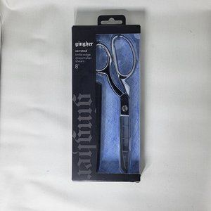 Gingher Serrated Knife-Edge Dressmaker Shears 8" NIB